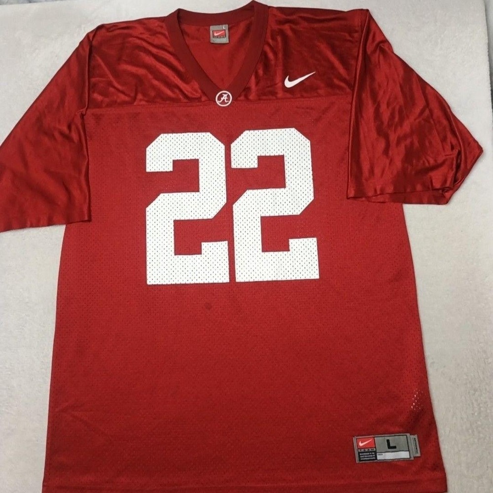 Alabama Crimson Tide Mark Ingram Jersey Mens L Red Nike NCAA Football Y2K Bama